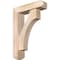 Ekena Millwork Westlake Craftsman Smooth Bracket w/ Offset Brace, Douglas Fir, 5 1/2"W x 20"D x 28"H BKT0604X20X28WTL04SDF - alternate 1